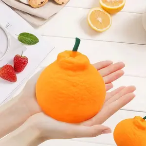 Squishy ugly orange  - Stress Relief Toy for Kids Teens & Adults - Non Toxic Material - Squeeze Stretch Twist - Ideal for Sensory Play & On-the-Go Fun