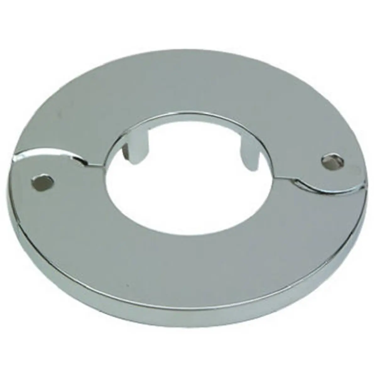212 MAIN Master Plumber Split Iron Pipe Ceiling Flange, 1.25 in. Chrome Finish Bathroom Supply, Convenient Design, Durable, Reliable, Easy to Install, Master Plumber Iron Pipe Split Ceiling Flange
