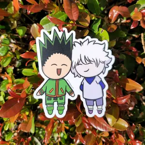 Cute Gon and Killua Chibi Sticker