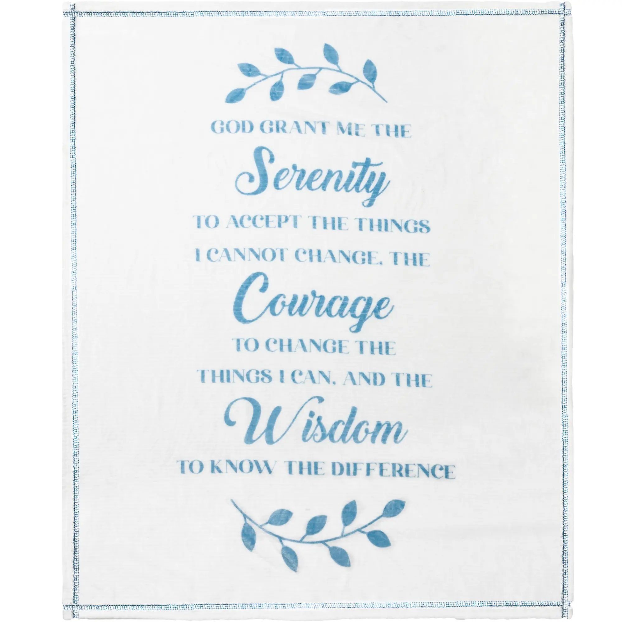 Serenity 50" x 60" Ribbed Plush Blanket