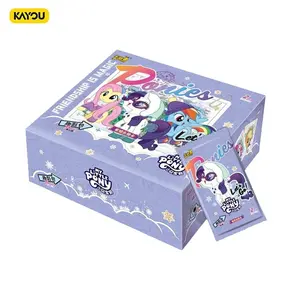KAYOU Original Anime My Little Pony Card Friendship Eternal Card Hui Moon Bag Trading Card Pack Peripheral Game Collection Card Kids Toys Gift