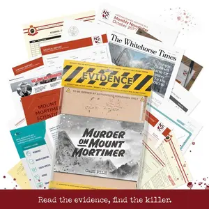 Mystery Detective Game, Cold Case File Investigation, Solve Crimes, Perfect for Personal Use, Date Night, Party Groups, Murder Mystery