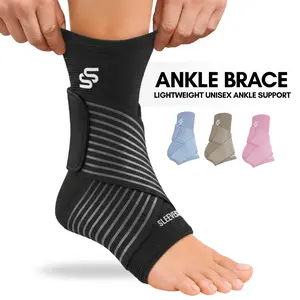 Ankle Brace for Pain Relief | Stops Sprain Pain Fast • Stabilizes Weak Ankles • Plantar Fasciitis & Achilles Support