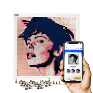 PIXEL LiLi   puzzles Infinity to create different double-sided DIY, pixe-lili 3D portrait blocks, perfect as a surprise gift