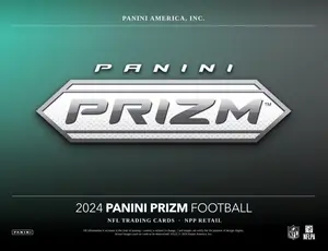 Panini America 2024 Panini Prizm Football Pack - Comprehensive Selection of NFL Trading Cards for Collectors & Enthusiasts
