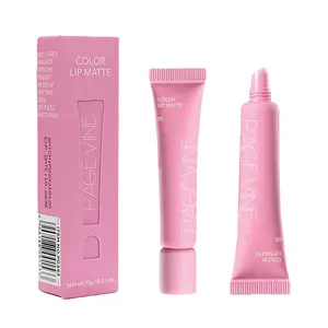 Hydrating Glossy Lip Balm - Peptide & Hyaluronic Acid Tinted Lip Oil, Plush Cushiony Texture Long-Lasting Moisturization, 6 Yummy Flavors Air-Tight Pump for Women Girls, Daily Skincare Makeup Office Date Use