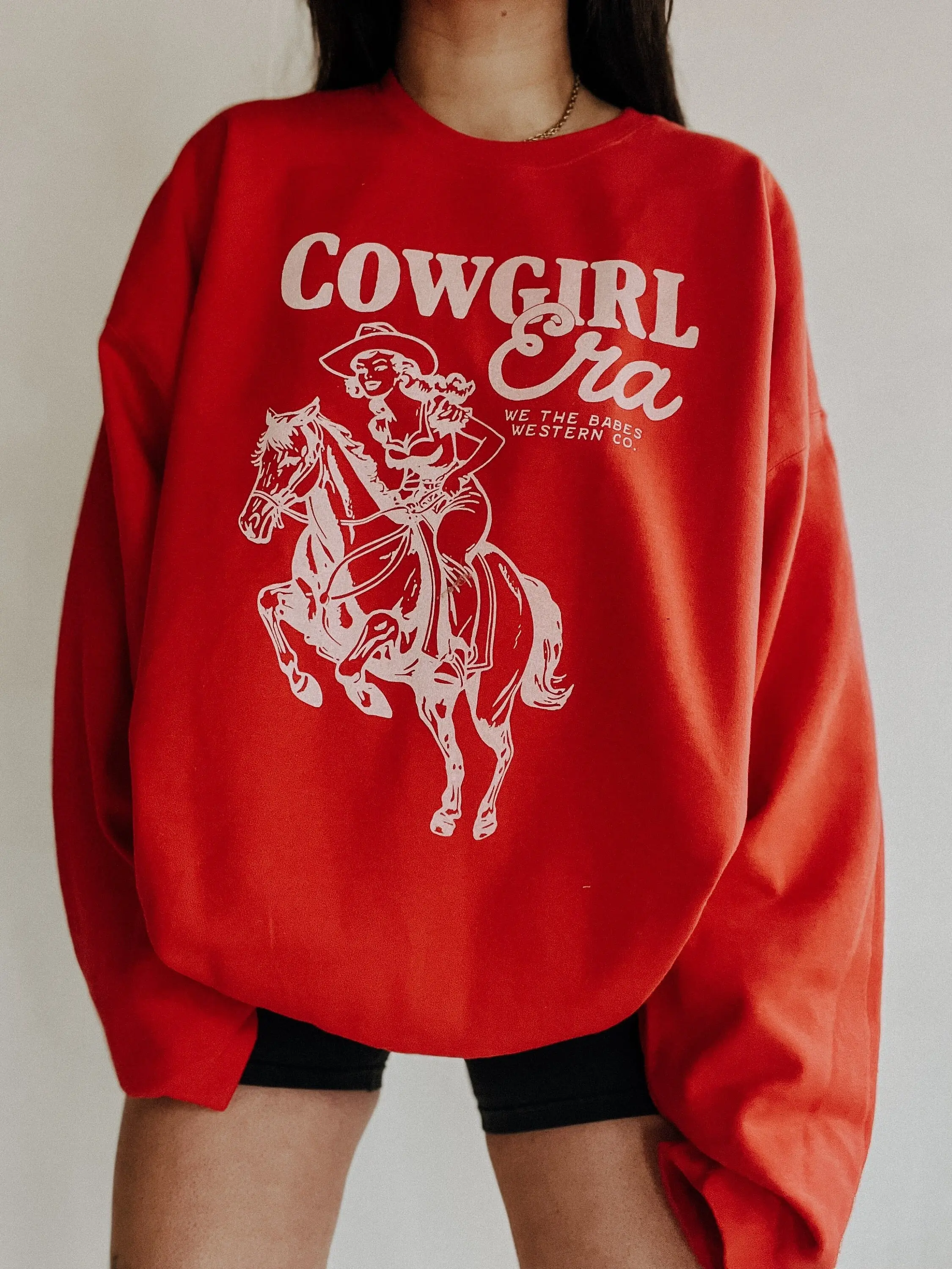 Cowgirl Era Crewneck, Trendy western aesthetic sweatshirt, vintage inspired sweatshirt
