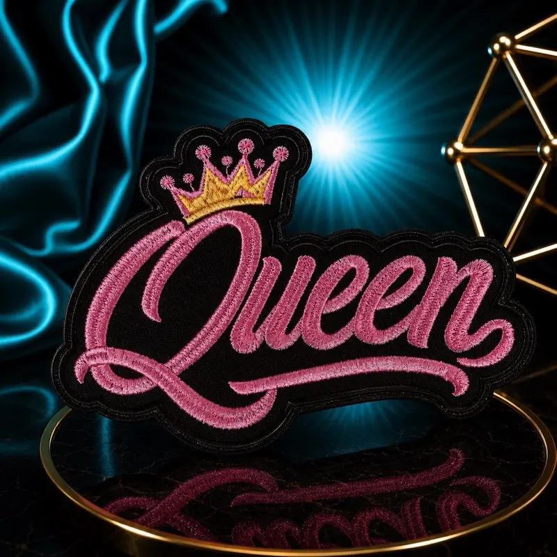 Queen Iron-On Medium Patch