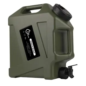 12L/19L Water Container With Spigot, BPA Free Water Jug, Water Tank, Camping Water Jug with 2 Handles, Water Storage Containers for Camping Outdoor