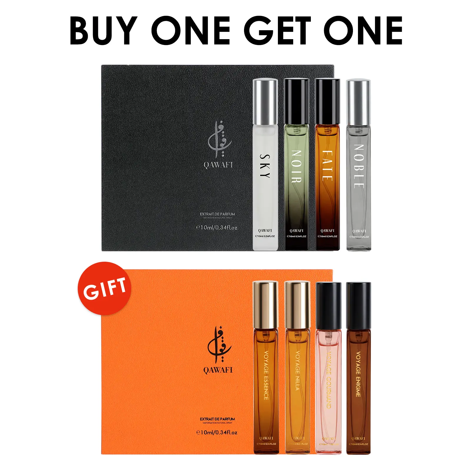 [BOGO] Men’s Perfume Luxe Discovery Set | Citrus,Cardamom,Sandalwood & Darjeeling Tea | Extrait De Parfum 4x10ml | 8H+ Long Lasting | Office,Date Night & Daily Wear