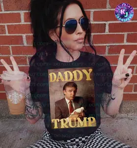 Daddy Trump design DTF (Direct To Film) Transfer | Ready for press | 2024 Election DTF | Premium Quality DTF | Trump design DTF