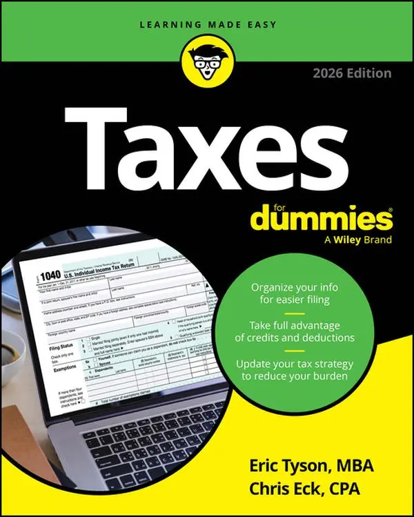 Taxes for Dummies, 2026 Edition -- Eric Tyson - Paperback
