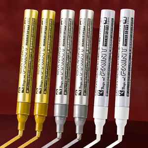 1 piece of Si Xi paint pen, Artist Drawing Pen, touch up paint pen, signature writing oil marker pen, waterproof metal electroplating pen, 1.2mm/2.5mm pen tip optional