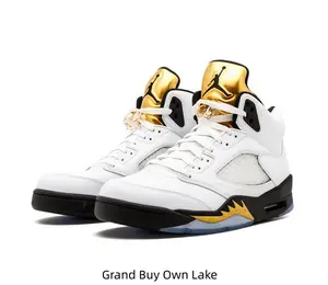Premium white leather with that iconic gold touch. A total grail