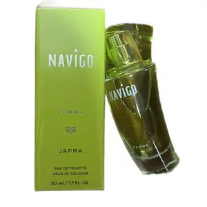 Navigo femme jafra 1.7 fl oz eau de toilette for women’s glass bottle and new box