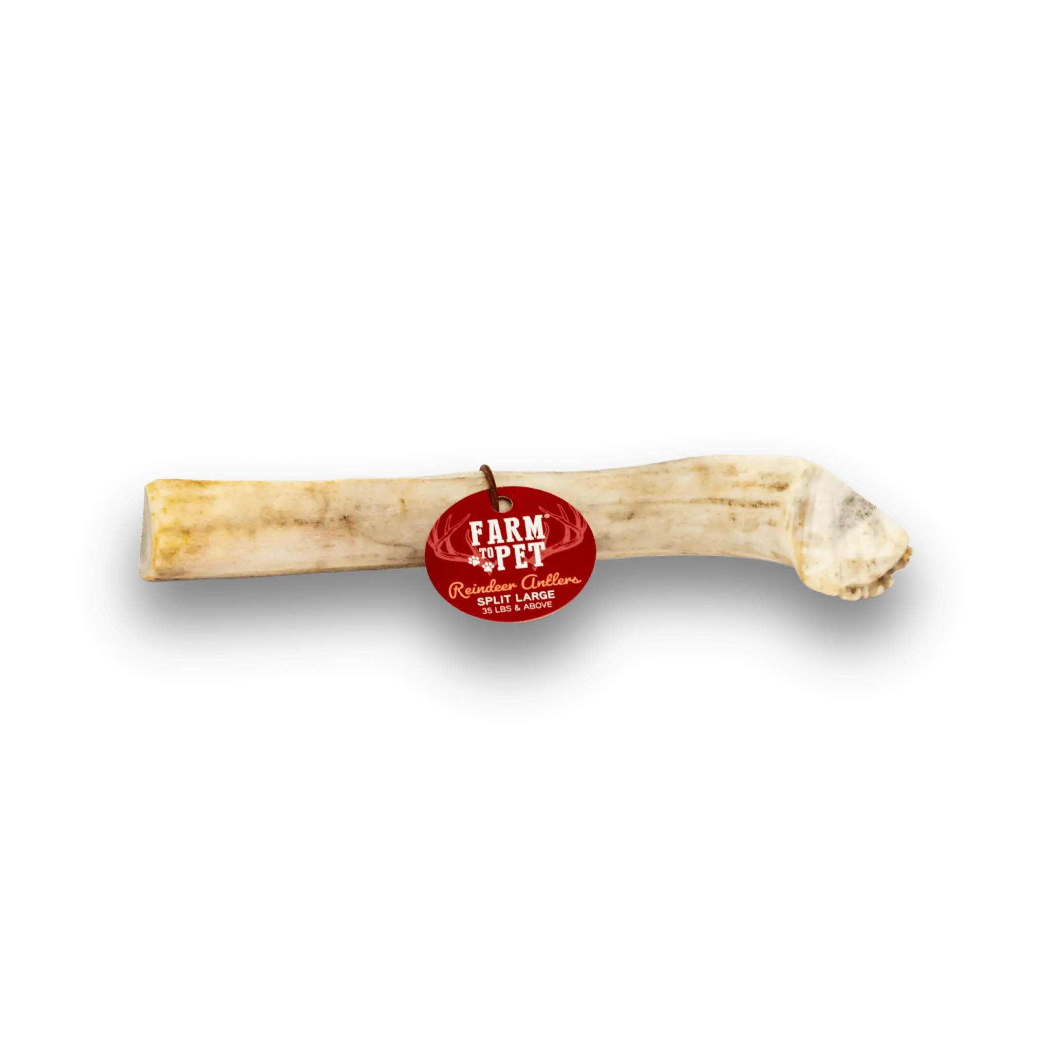All-Natural Split Reindeer Antlers for Dogs – Long-Lasting Chew for Aggressive Chewers