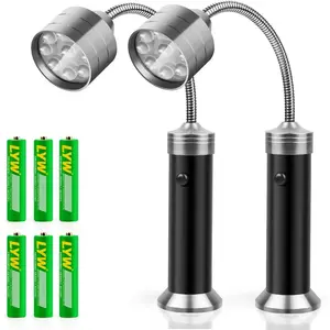 Barbecue Grill Light For Outdoor Grill, Super-Bright Led Bbq Lights, Gifts For Men, Accessories For Smoker Grill, Batteries Included