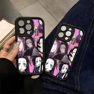 Demon Slayer Anime Phone Case for Anime Fans Compatible with iPhone 11/12/13/14/15/16 (Pro Max/Plus)
