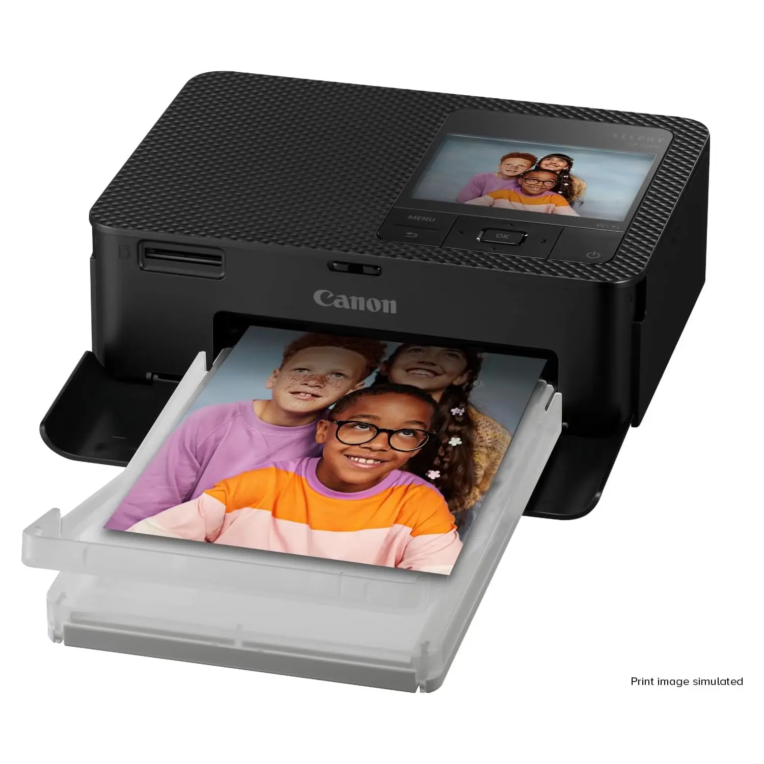 Canon SELPHY CP1500 Wireless Compact Photo Printer, Black