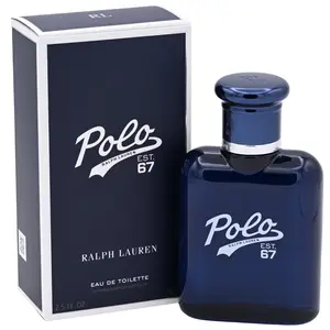 Polo Est. 67 by Ralph Lauren Men's Eau de Toilette Cologne, 2.5 oz Spray Form, Bergamot & Citrus Blend with Fresh Aroma, New in Box