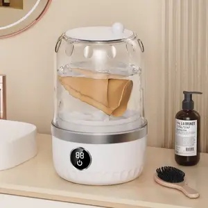 Portable mini washing machine, USB charging, high-quality impact-resistant underwear/underpants cleaning, compact and lightweight, suitable for apartments, dormitories, hotels, RVS and travel camping