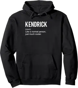 Kendrick Definition Name Funny Personalized Birthday Pullover Hoodie