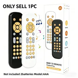 Baby Remote Control Toy for Infants Aged 6+ Months, Musical Light Up, Sensory, Music Function, Realistic Lights and Sounds, Bilingual Playtime Fun