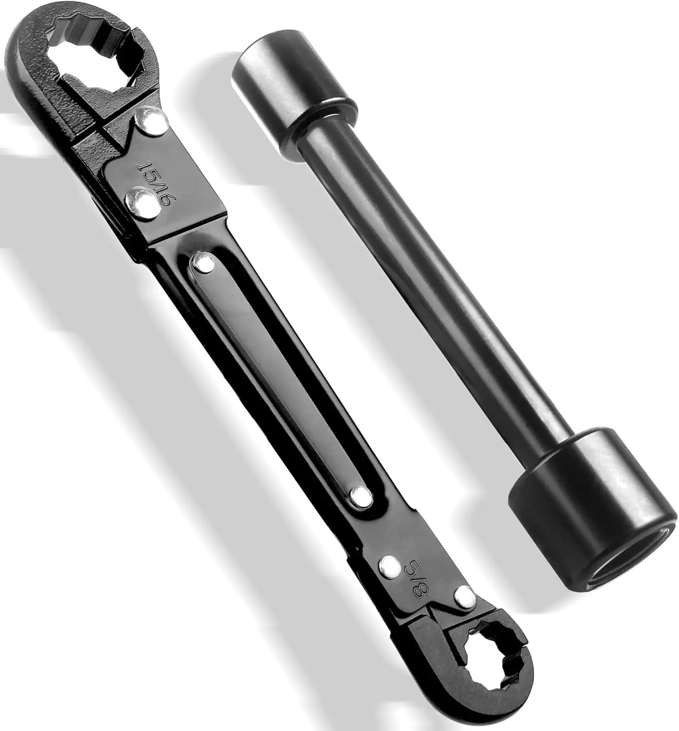 Plumbing, Angle Stop Wrench Kit, Plumbing Wrench.New Compression Angle Stop and Removing the Compression Ring Plumbing Toolset For Easy Angle Stop And Supply Nut Installation