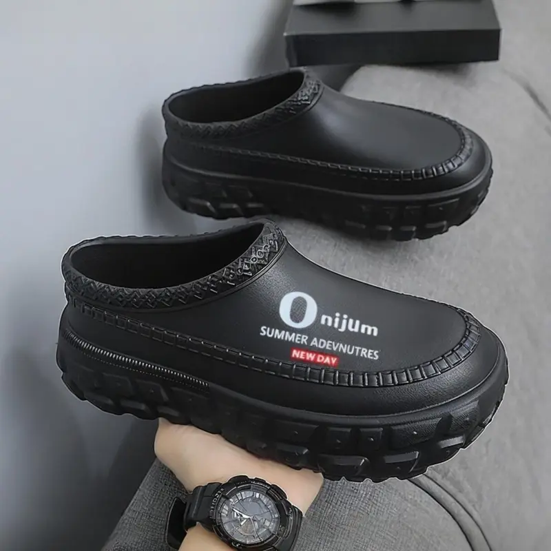 Indoor Slippers, House Shoes, Textured Design Clogs, Thick Bottom Slippers, Non slip slippers, unisex, anti-slip, waterproof, Eva, ideal for kitchen use, soft thick soles for lightweight comfort in daily wear and outdoor activities