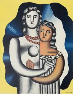Fernand Léger, Composition, Derrière le miroir, Limited Edition Lithograph