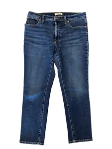 Jeans Straight By Madewell In Blue Denim, Size:10