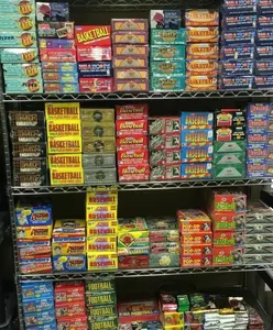 HUGE LOT: 100 Unopened Basketball Cards in Factory Sealed Packs of N B A Cards