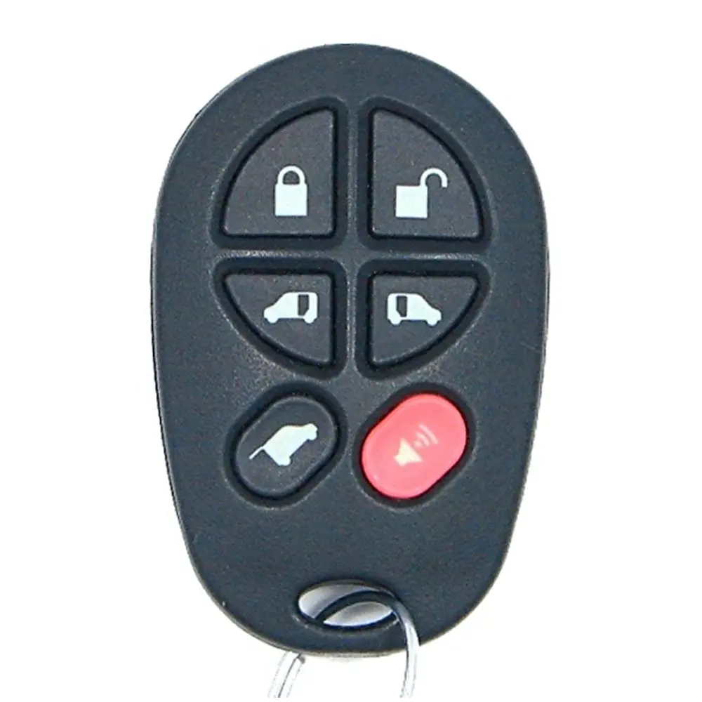 Car Remote Key Fob Replacement for 2006 Toyota Sienna, 6B Keyless Entry Fob with FCC# GQ43VT20T, Car Gadgets, Automotive Interior Accessory