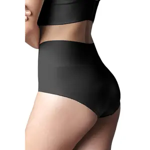 Seamless Control Panty with Double-Layer Waist
