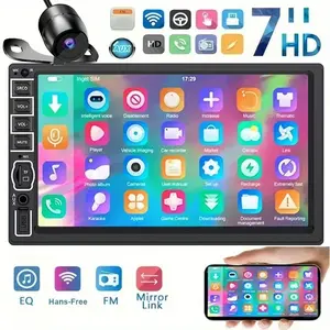 Car Mp5 High-Definition Audio Video Entertainment Terminal, Compatible with Multiple Playback Formats, Free Your Media Resources