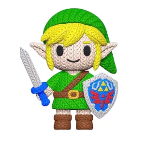 Link Knitted - Inspired 3D Printed Collectible