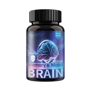 Royavita Memory & Mood Vitamin Capsules - Brain and Memory Capsules - 60 Capsules Dietary Supplement Natural