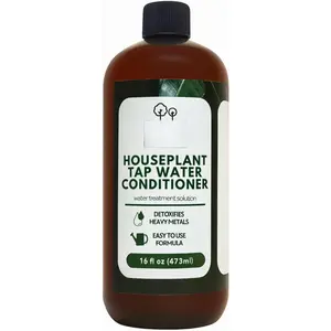 Tap Water Conditioner for Houseplants, Hydroponics, & Aquariums | 16oz | Detoxifies Heavy Metals, Remove Chlorine & Chloramines,  pH, Support  Growth -