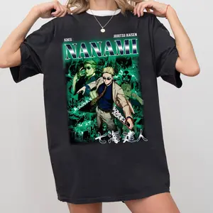 Nanami Kento Anime Shirt, Anime Lover Shirt, Manga Shirt, Anime Nanami Gift Men and Women