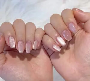 Handmade Gel Press On Nails: Custom Faux Acrylic Nails 2