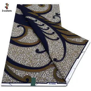 100% Cotton Dutch Hollandais 2026 Print Fabric High Quality Veritable Real Wax Guaranteed African Wax Tissu Dutch Pagne 6 Yards