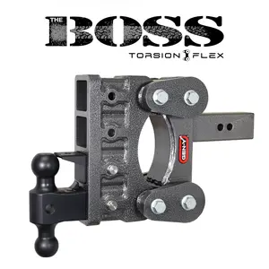 The BOSS 10K (Torsion-Flex) Drop Hitch (2″ or 2 ½″ Shank)