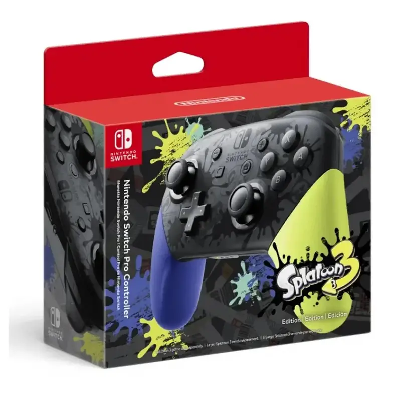 Nintendo Switch Pro Controller Splatoon 3 Special Edition - Nintendo Switch
