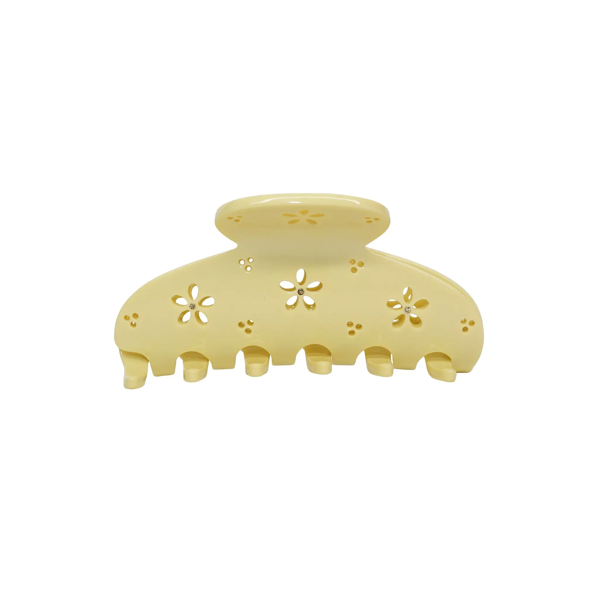 Emi Jay Lil Effing Clip Hair Claw in Citrine Petal Eyelet