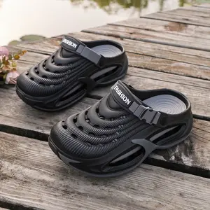 Ubetif Women's Shoes Summer sandals, soft-soled non-slip women's casual slippers, thick-soled height-increasing outdoor slippers, removable insoles, easy to clean, high-quality sandals