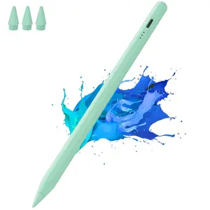 Light Green Stylus Pen for iPad 6th-11th Generation-3X Fast Charge Active Pencil Compatible with 2018-2025 iPad Pro 11"/12.9"/M4, Air 3/4/5/M2/M3,mini 5/6 Gen
