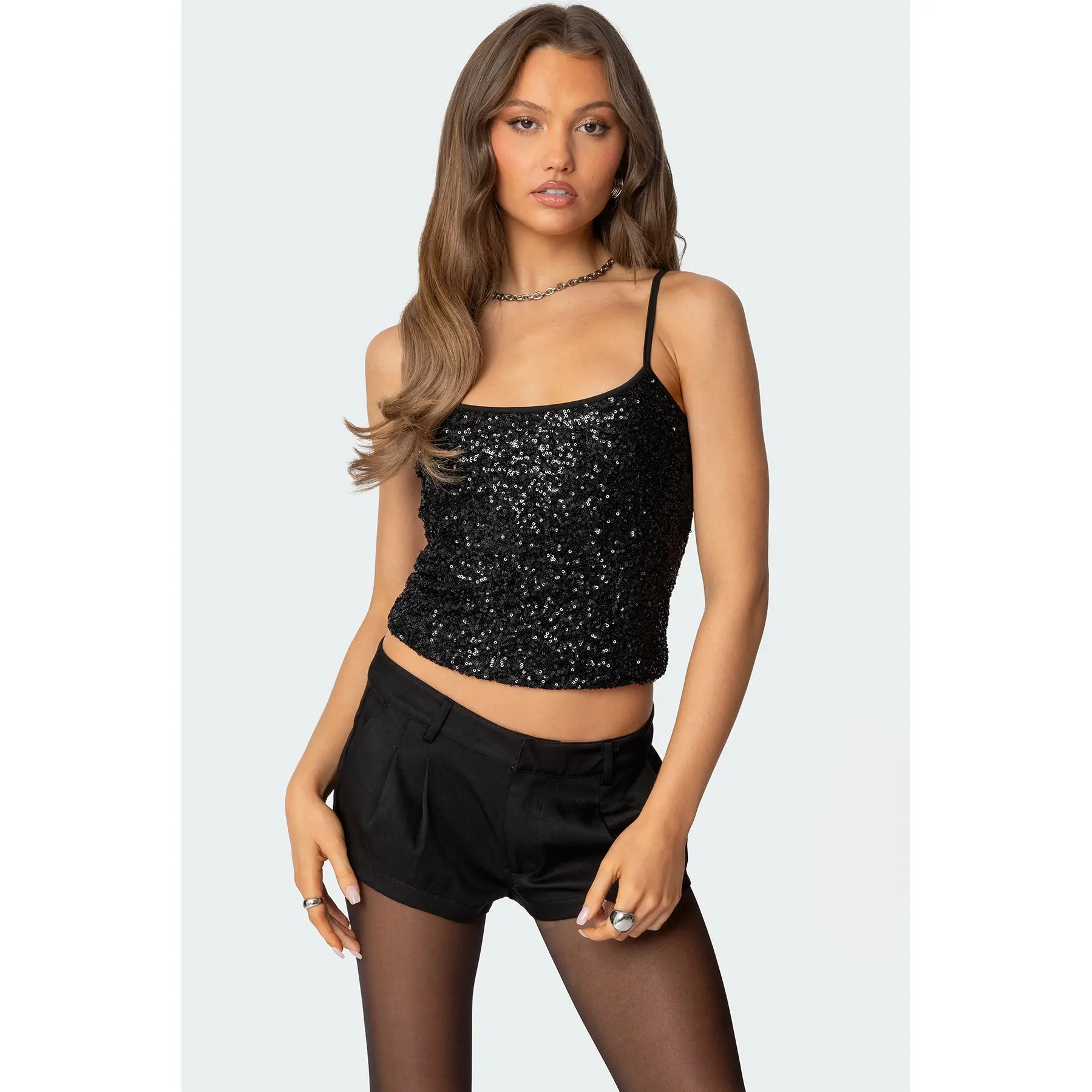 Celene Sequin Tank Top Celene Sequin Tank Top