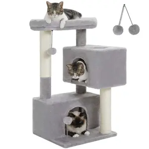 Large Cat Tree Tower – Multi-Level Indoor Cat Furniture