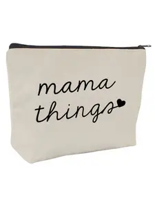 Letter Pattern Makeup Bag, Casual Zipper Makeup Pouch, Makeup Storage Bag, Makeup Organizer, Cosmetics Travel Bag, Wallet Pencil Case, Stationery Bag, Multi-purpose Bag, Gifts for Friends, Travel Cosmetic Bags