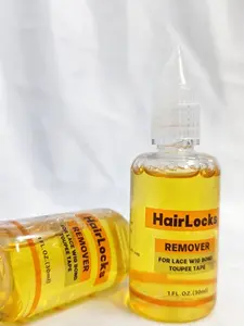 2 Bottle Lace Wig Glue Remover Liquid, Transparent Hair Glue Remover, Suitable for Wig Glue/wax Residue Removal